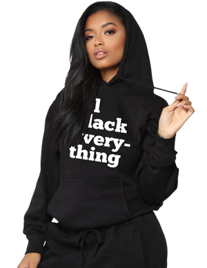 “All BLACK EVERYTHING”