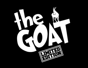 “THE GOAT”Graphic pullover hoodie