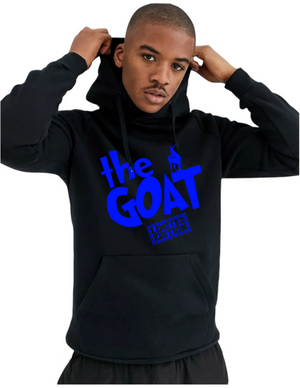 “THE GOAT”Graphic pullover hoodie