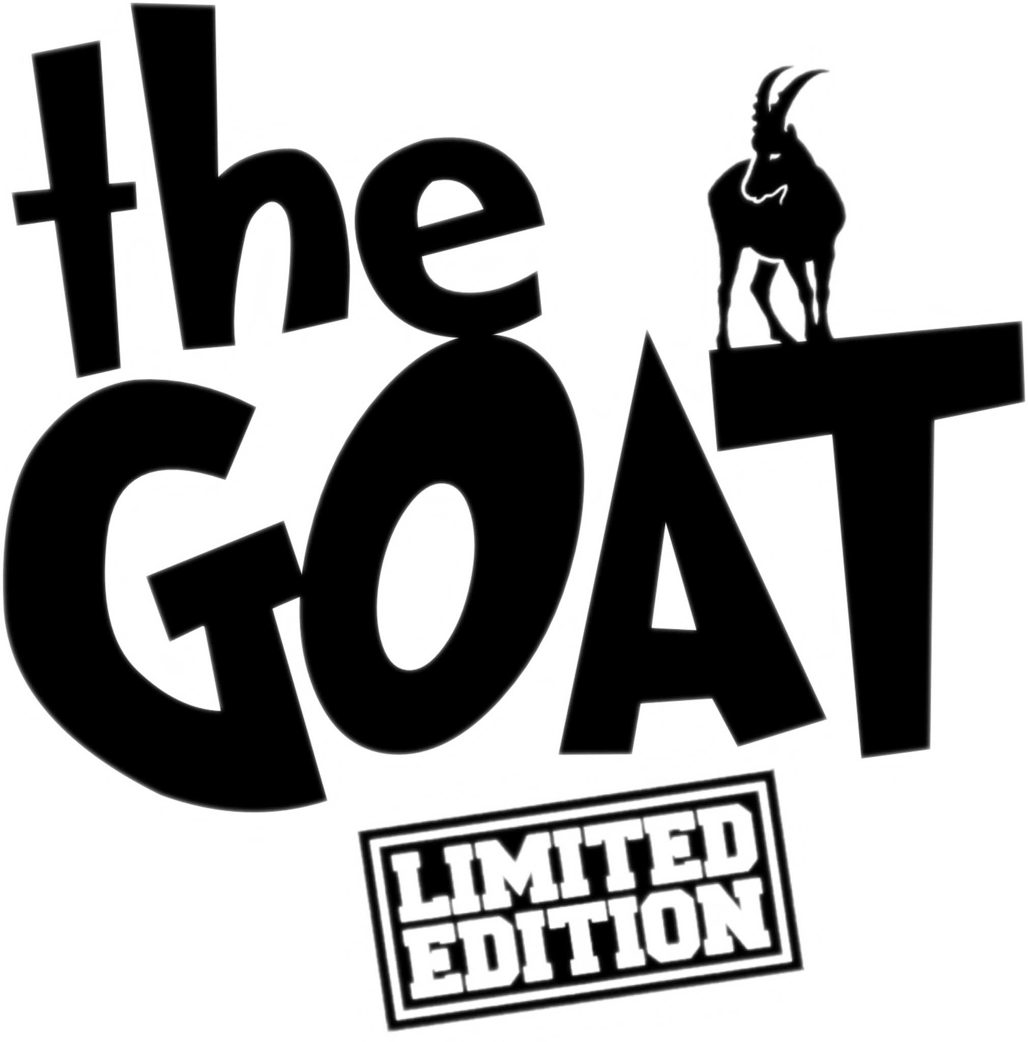 “THE GOAT”Graphic pullover hoodie